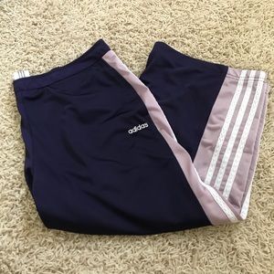 Adidas Cropped Wide Leg Pants
